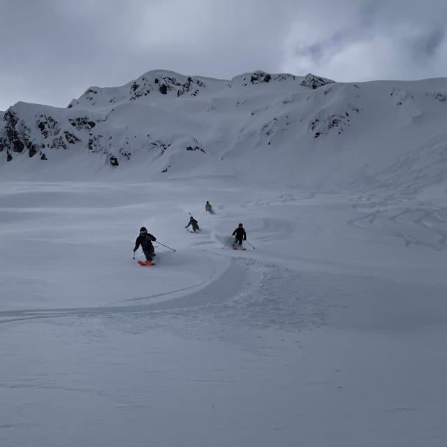 Heli-Skiing photo from April 12, 2025